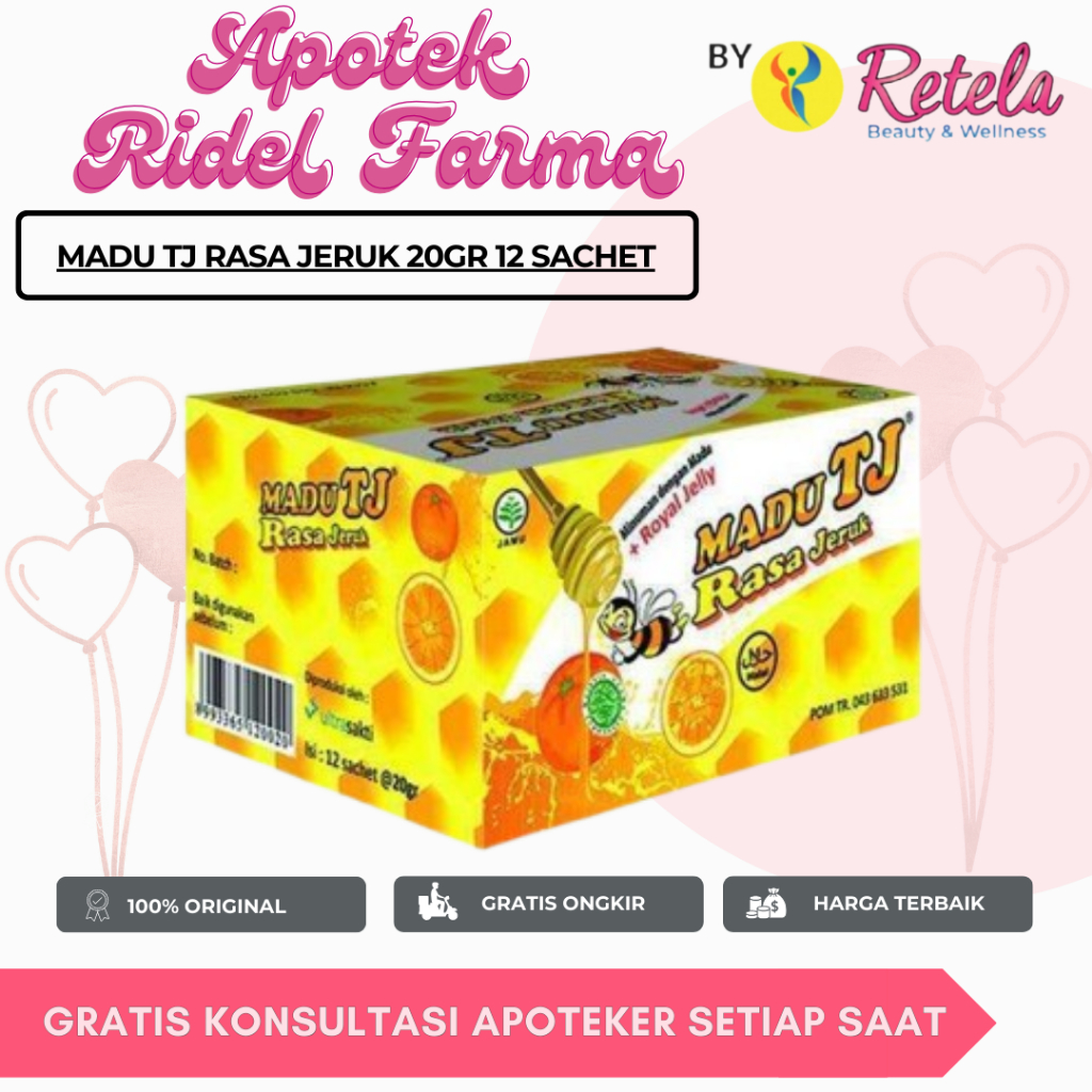 

MADU TJ RASA JERUK 20GR 12 SACHET