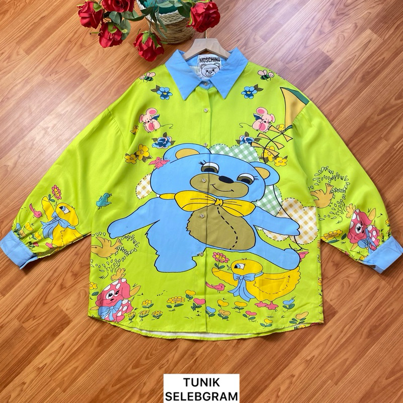 ARB20 - JNP - Tunik Kemeja Selebgram