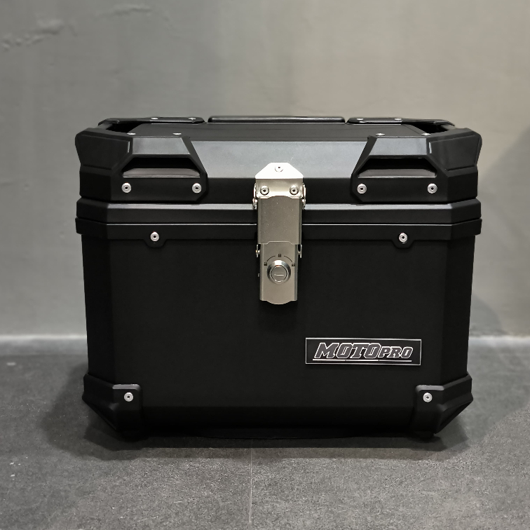 TOP BOX MOTOPRO PANNIER 45 LITER KUNCI ALUMUNIUM UNIVERSAL