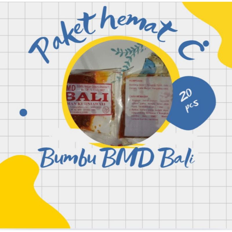 

paket hemat bumbu masak bmd bali