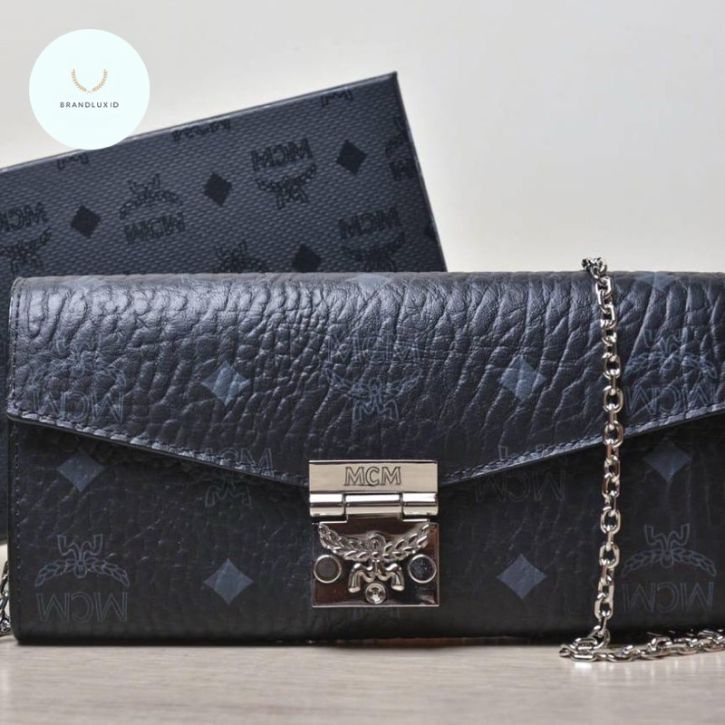 MCM WOC Patricia Visetos Black SHW