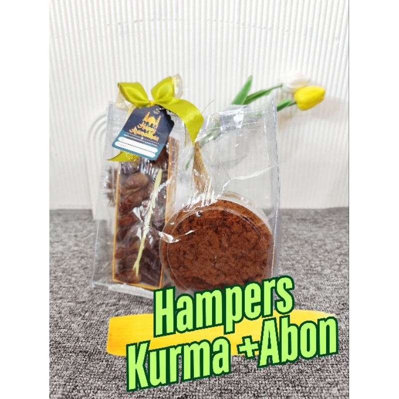 

Hampers bingkisan puasa ramadhan kurma abon enak halal murah kurma madu tas mika souvenir