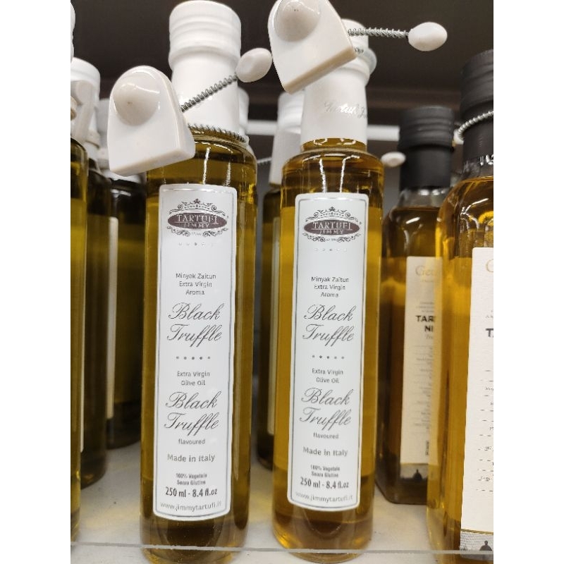 

tartufi jimmy black fruffle 250ml extra virgin olive oil