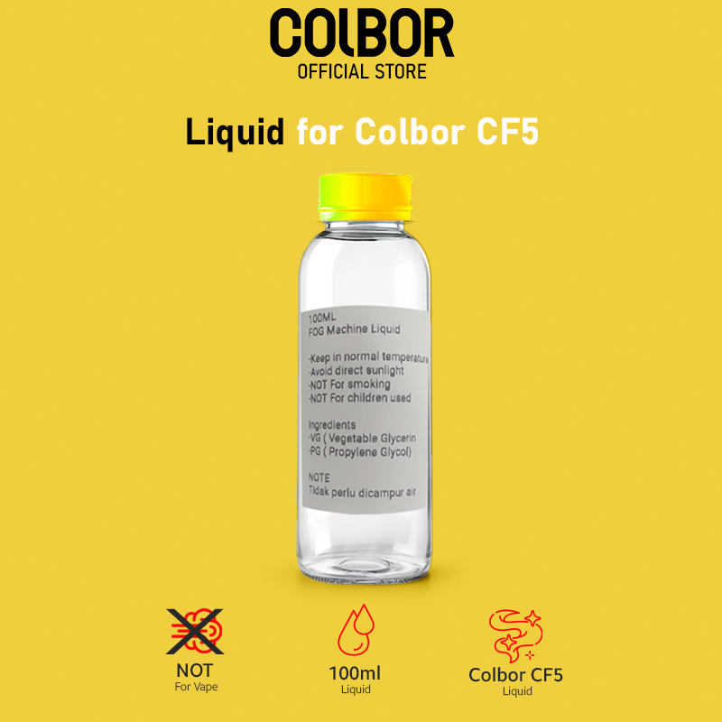 Colbor Liquid 100ml for CineFlare CF5 40W Mini Fog Smoke Machine Portable