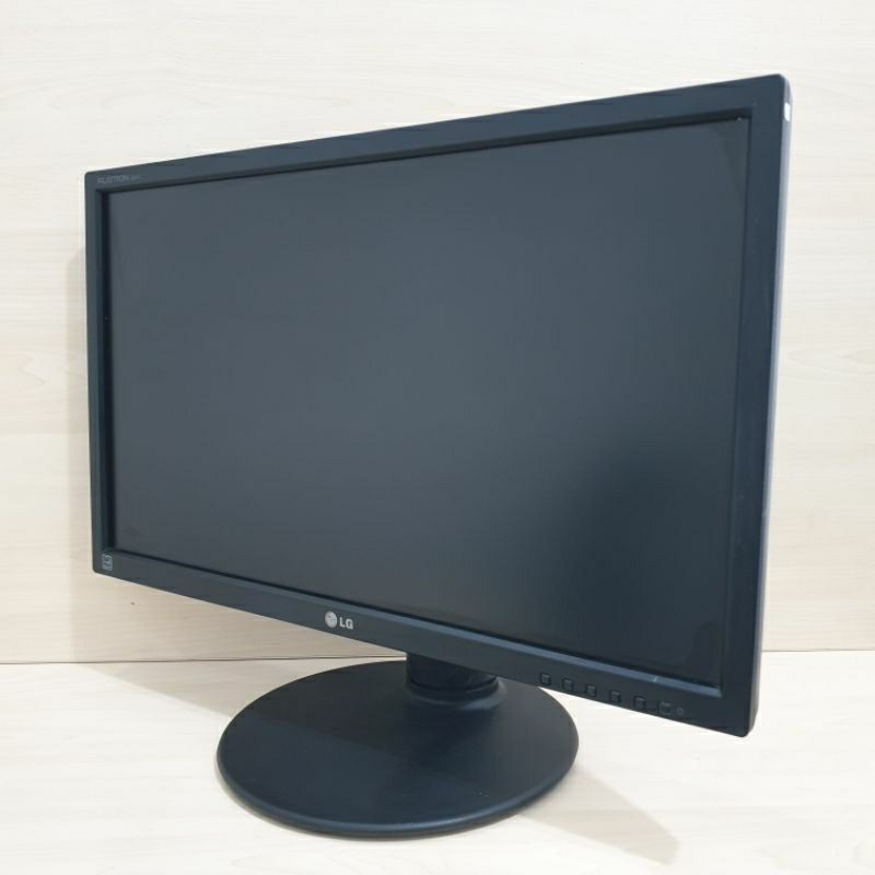 Monitor LG Flatron E2411 24inchi Full Hd Kaki Bisa Portrait