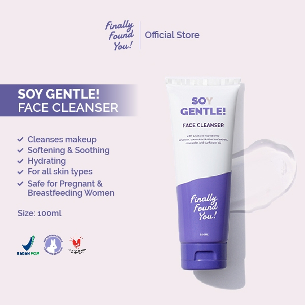 Finally Found You Soy Gentle Face Cleanser