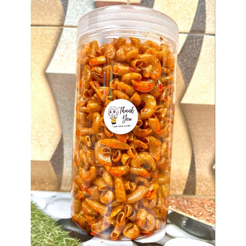 

KEMASAN TOPLES MAKARONI KRIUK PEDAS 1000ml