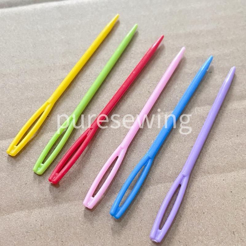 Jarum Rajut / Jarum Sulam / Jarum Jahit Sulam Plastik / Jarum Strimin