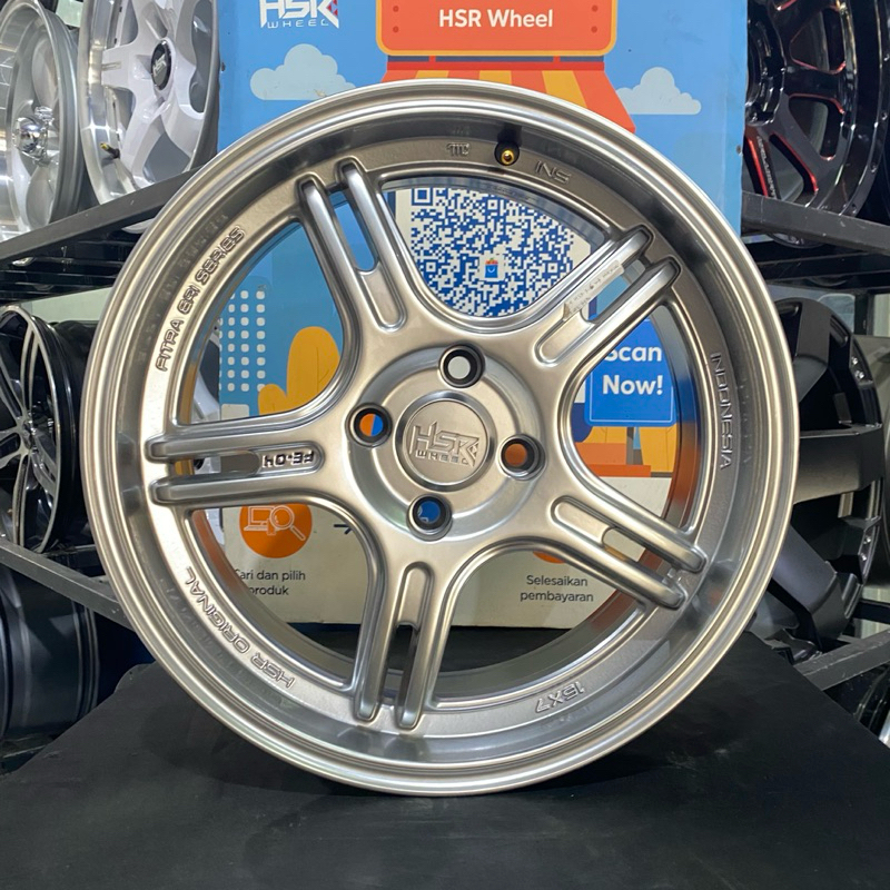 Velg Mobil Ring 16 Pelek HSR FE Agya Vios Jazz Yaris Simplicitymedan