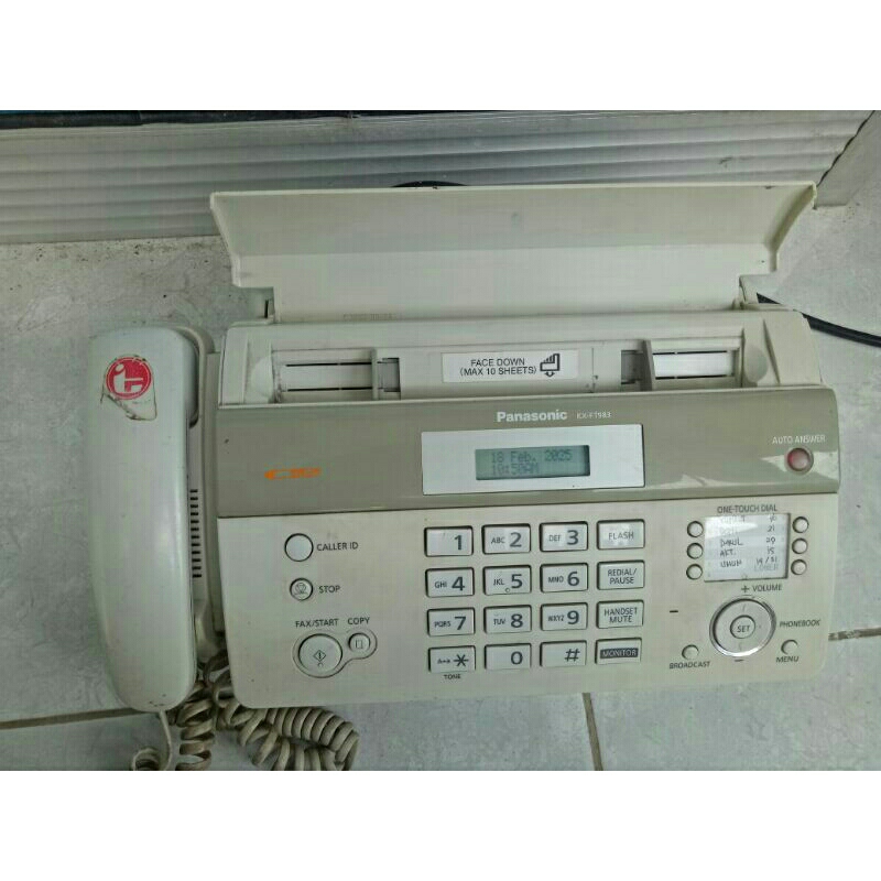 mesin fax panasonic KX-FT983CX