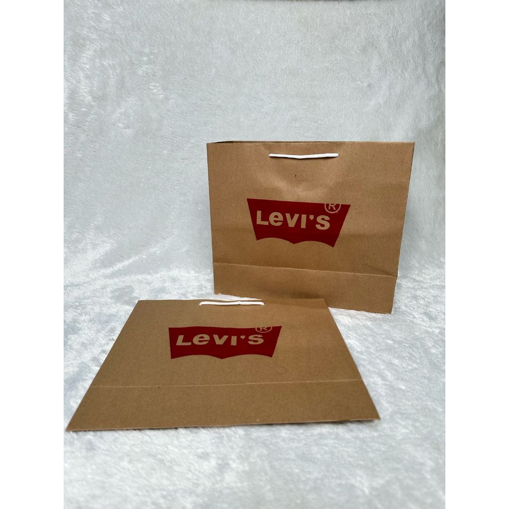 

R4 Paper Bag Lapis 30cm x 12 cm x 25 cm Bungkus Kado Putih Branded Tas Kertas Elegan