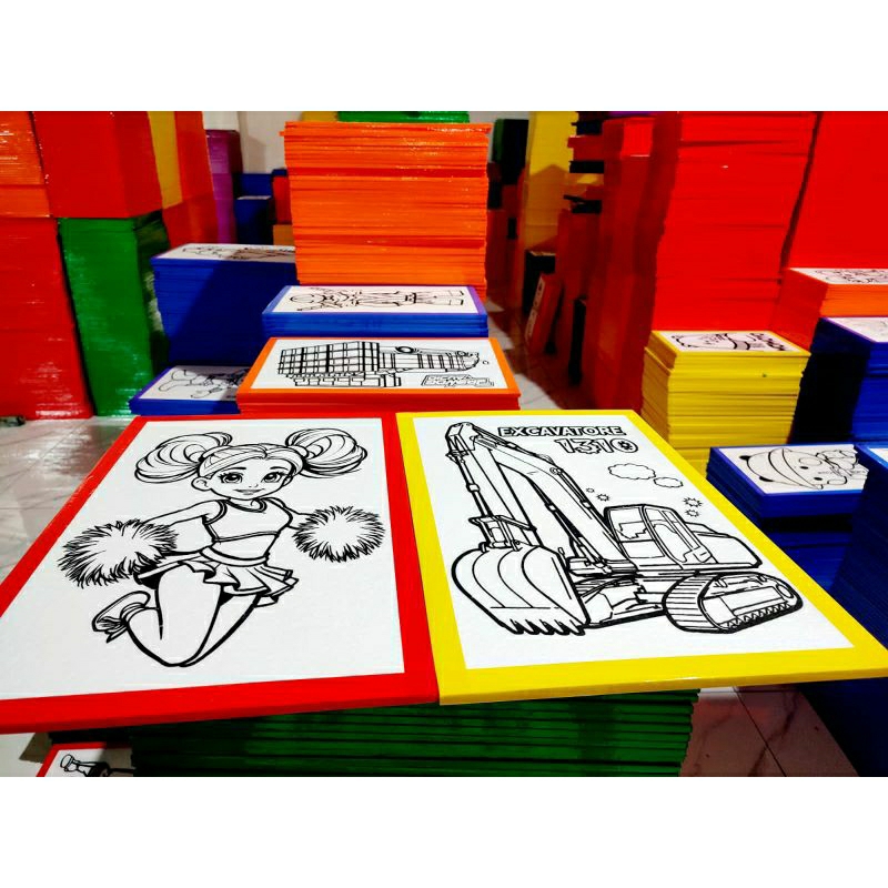 

Sterofoam lukis styrofoam eduksi anak 100