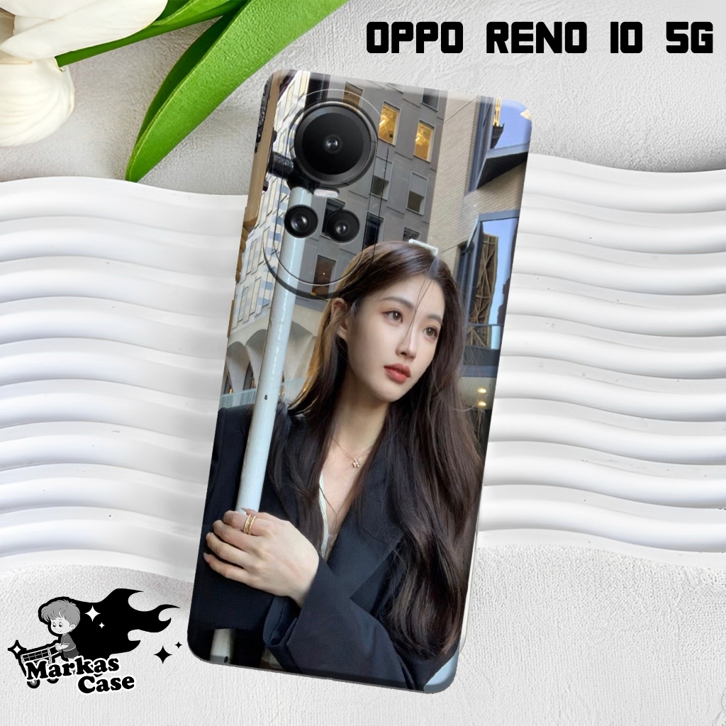 Markas Custom Case Foto Kompatible Untuk Oppo Reno 10 5G Fashion Case Pelindung Hp, Casing Handphone