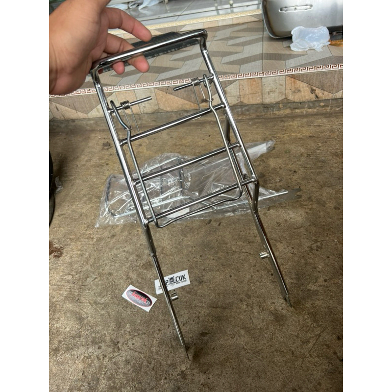 Keranjang Begel Rak Belakang Jepit CB made in japcuk bahan tebal