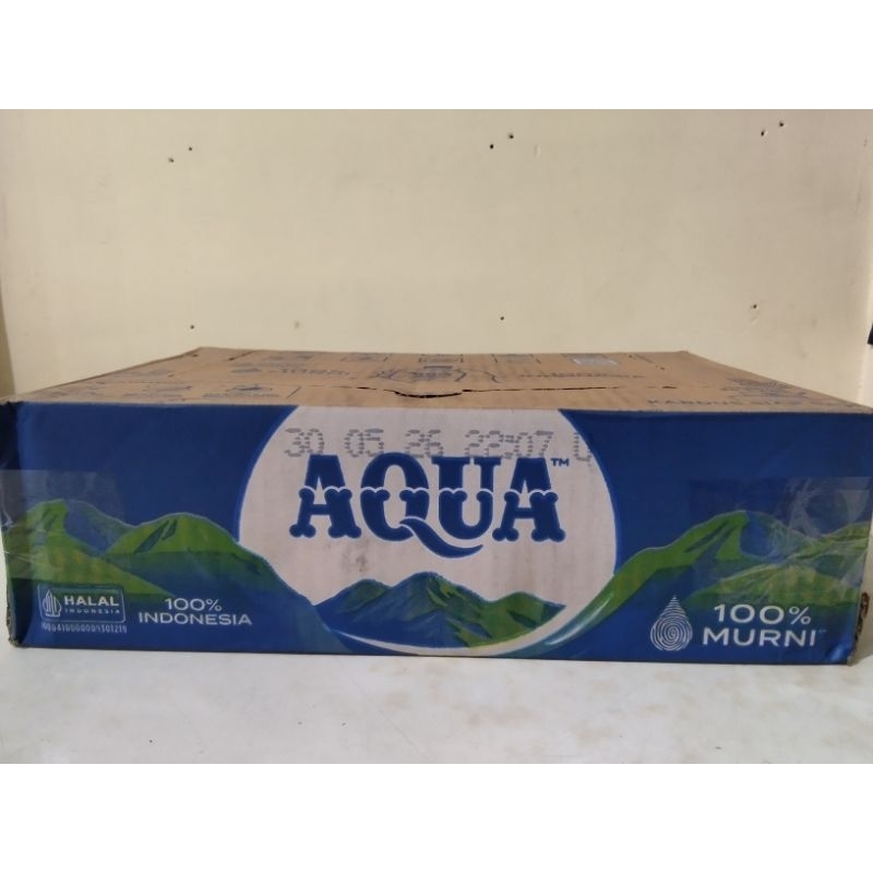 

Aqua Air Mineral Cube 220ml isi 24 botol