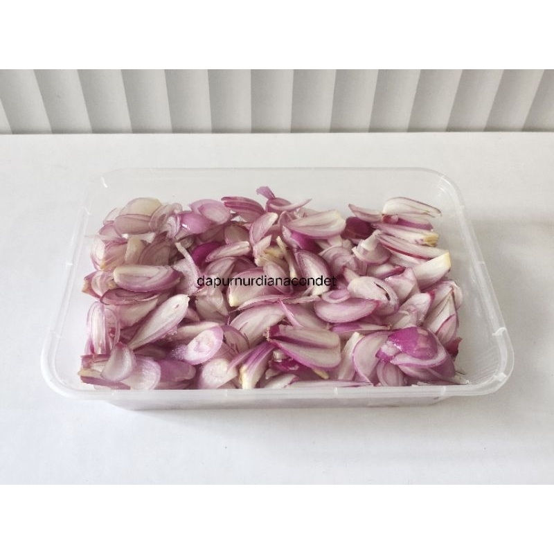 

LANGSUNG KIRIM! BAWANG MERAH IRIS | BAWANG PUTIH IRIS