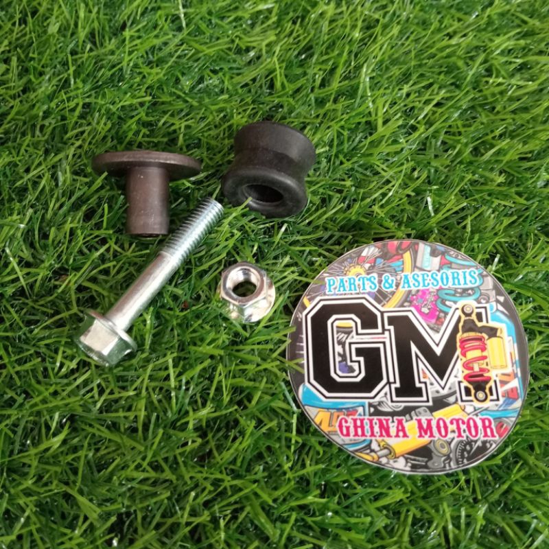 Baud baut gantungan knalpot Yamaha Mio lama Mio sporty smile garnis bagian bawah