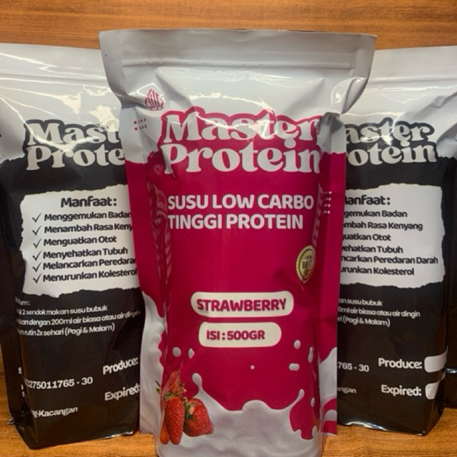 

Susu Master Protein Gemuk Badan Low Carbo