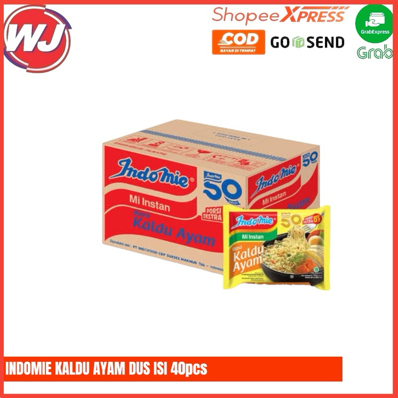 

INDOMIE KALDU AYAM DUS ISI 40