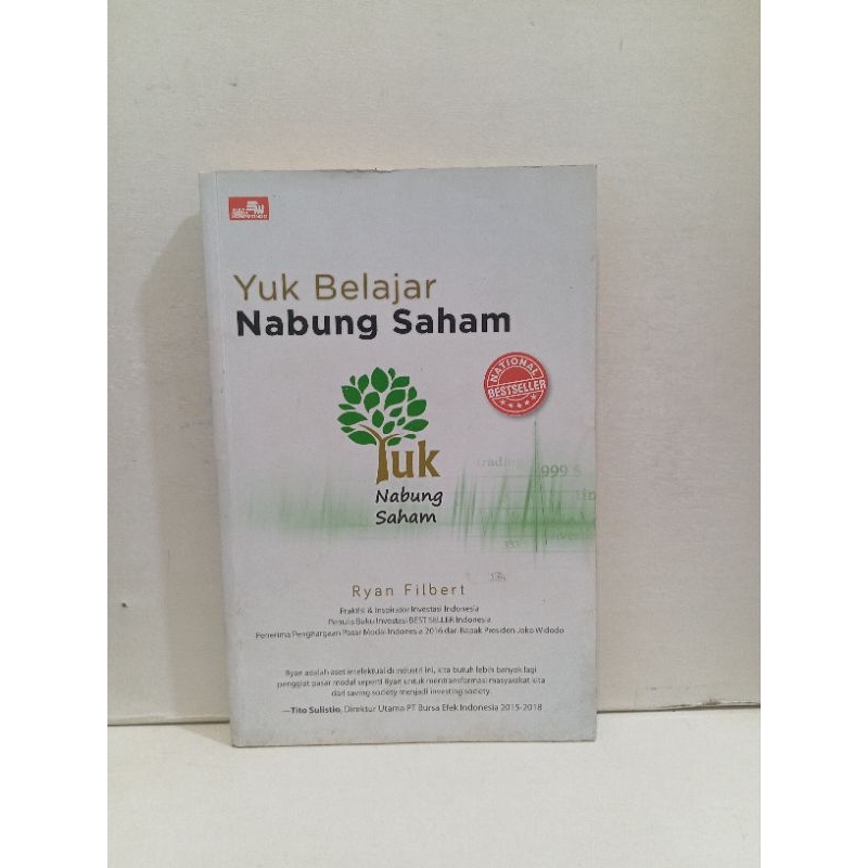 Buku Yuk Belajar Nabung Saham By Ryan Filbert