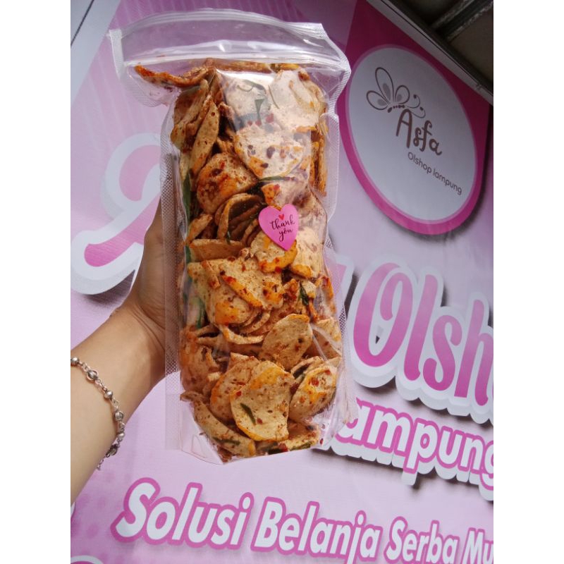 

basreng pedas daun jeruk