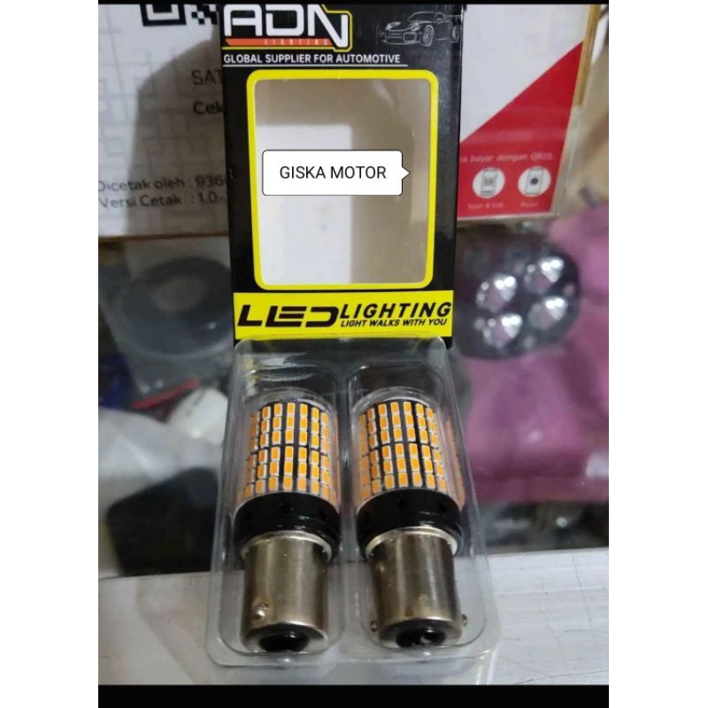 LAMPU SEIN LED MOBIL KAKI 1.bolp sein led dajjal untuk mobil 12 volt