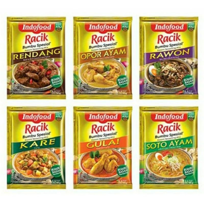 

bumbu racik 45 gram gulai rendang opor gule daging