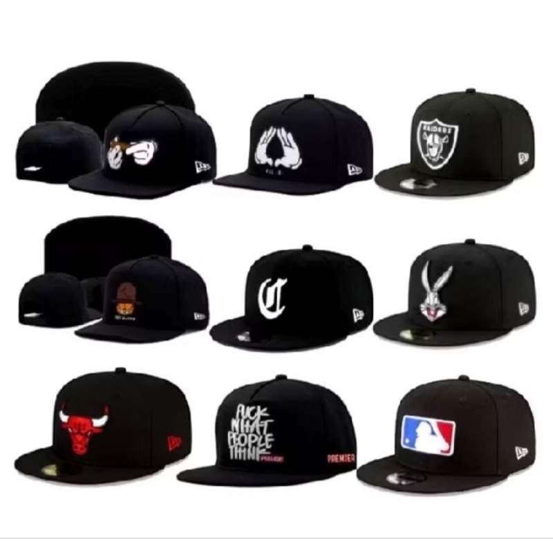 Topi hip-hop Topi snapback Bordir original teg