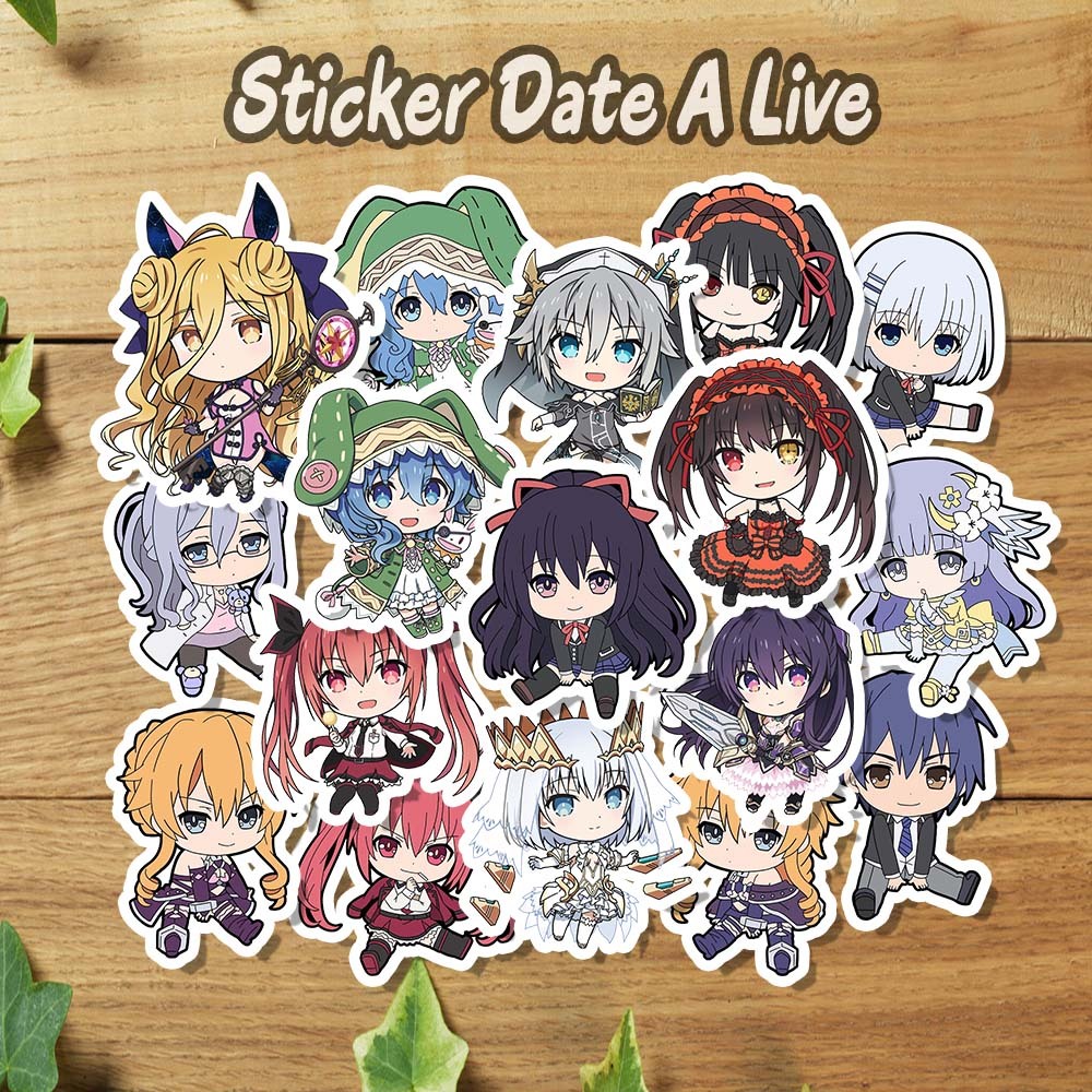 

Sticker Date a Live | Stiker Pack Anime Date A Live | Stiker vinyl Kurumi