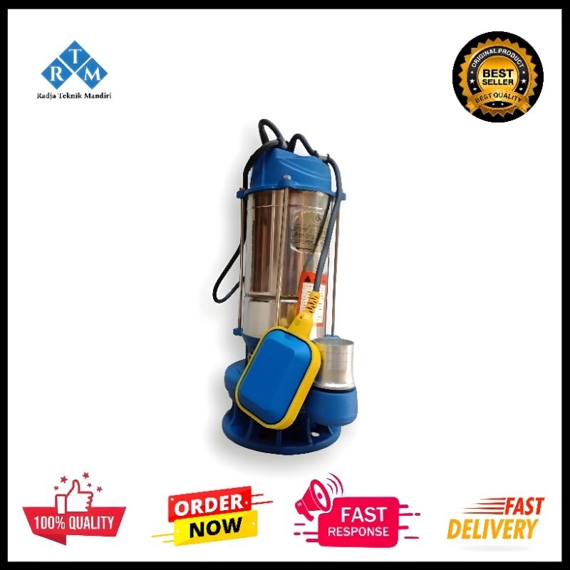 POMPA CELUP AIR KOTOR 1,5 INCH 0,5HP | SUBMERSIBLE PUMP