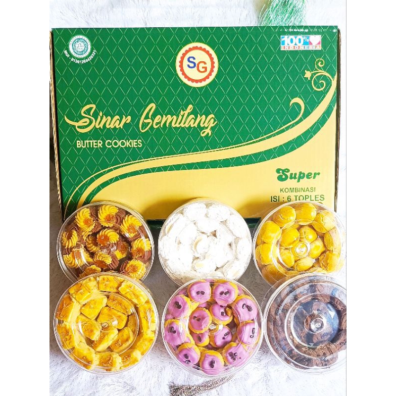 

Paket Lebaran Super Warna Hijau Isi 6 Toples (Baca Deskripsi)