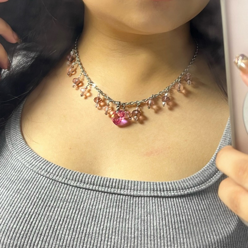 LOVE PENDANT SWAROVSKI NECKLACE