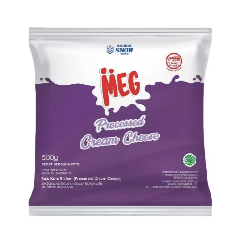 

repack meg processed cream cheese 100gr