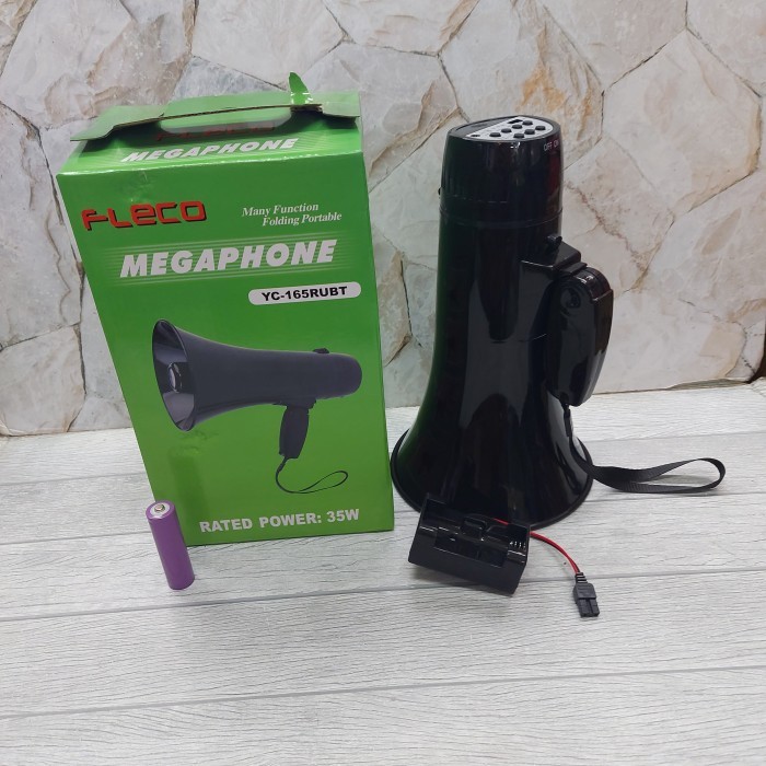 Megaphone TOA YC-165RUBT Rechargeable Pengeras Suara Merekam