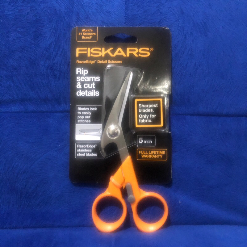 

Gunting Fiskars RazorEdge detail scissors