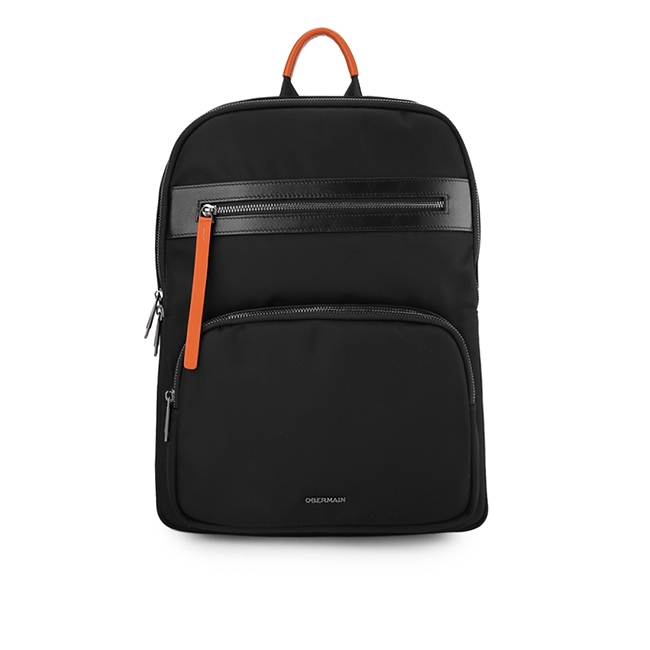 Obermain Tas Pria ROCCO BACKPACK Black OBC1159BK