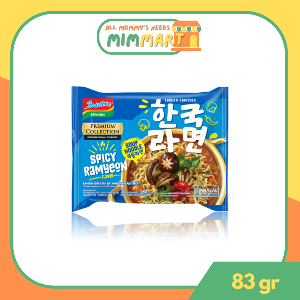 

[MimMart] - Indomie Korean Spicy Ramyeon 83 gr