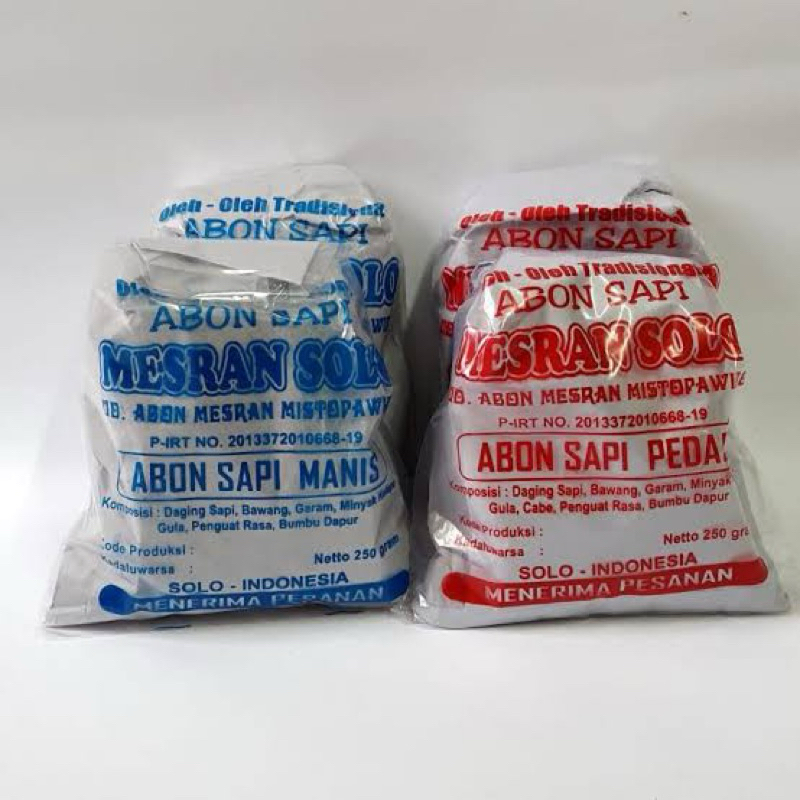 

Abon Sapi Mesran Solo