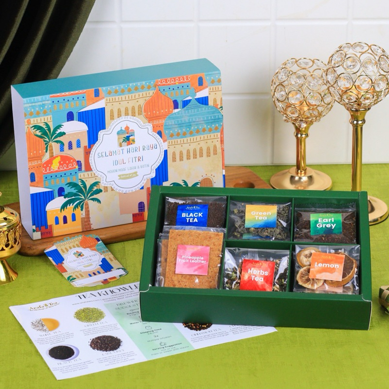 

Hampers Lebaran, Idul Fitri, dan Ramadan | Tea Hampers Idul Fitri Ramadan