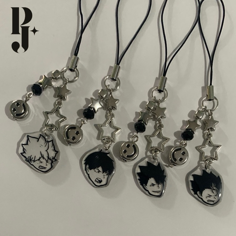 Strap Phone Anime Character Haikyu Aesthetic