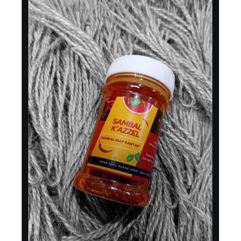 

Promo Sambal Teri k'Azzell 150gram