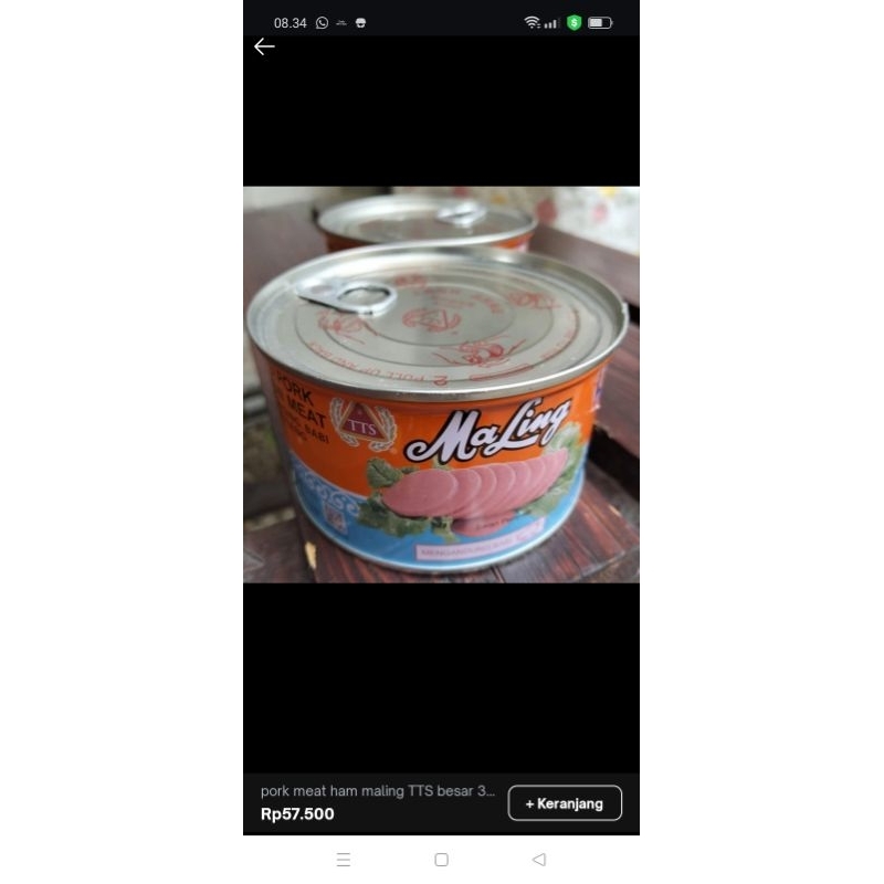 

maling merk TTS pork