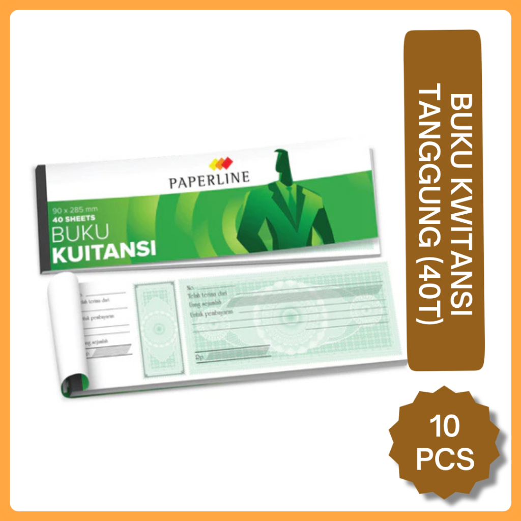 

Kuitansi Paperline Tanggung 40 Lembar (1 Pak/10 Buku)
