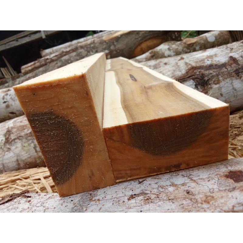KAYU 6x15 Panjang 2Meter Bahan Kusen Pintu Jendela Kayu Manglid