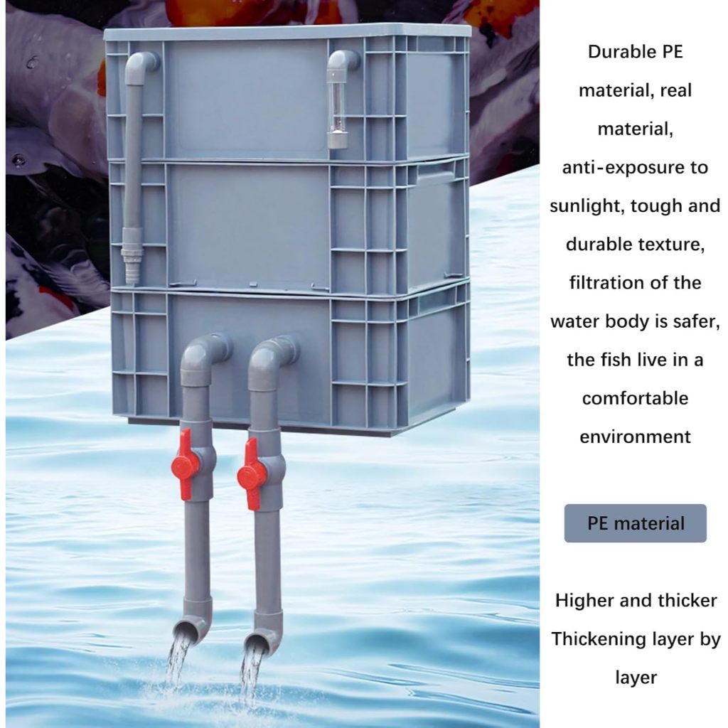 Trickle Box Filter Susun Kolam Aquarium
