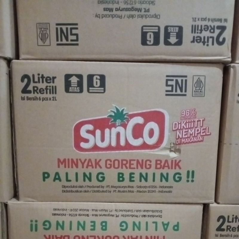

SUNCO 2L X 2 KARTON