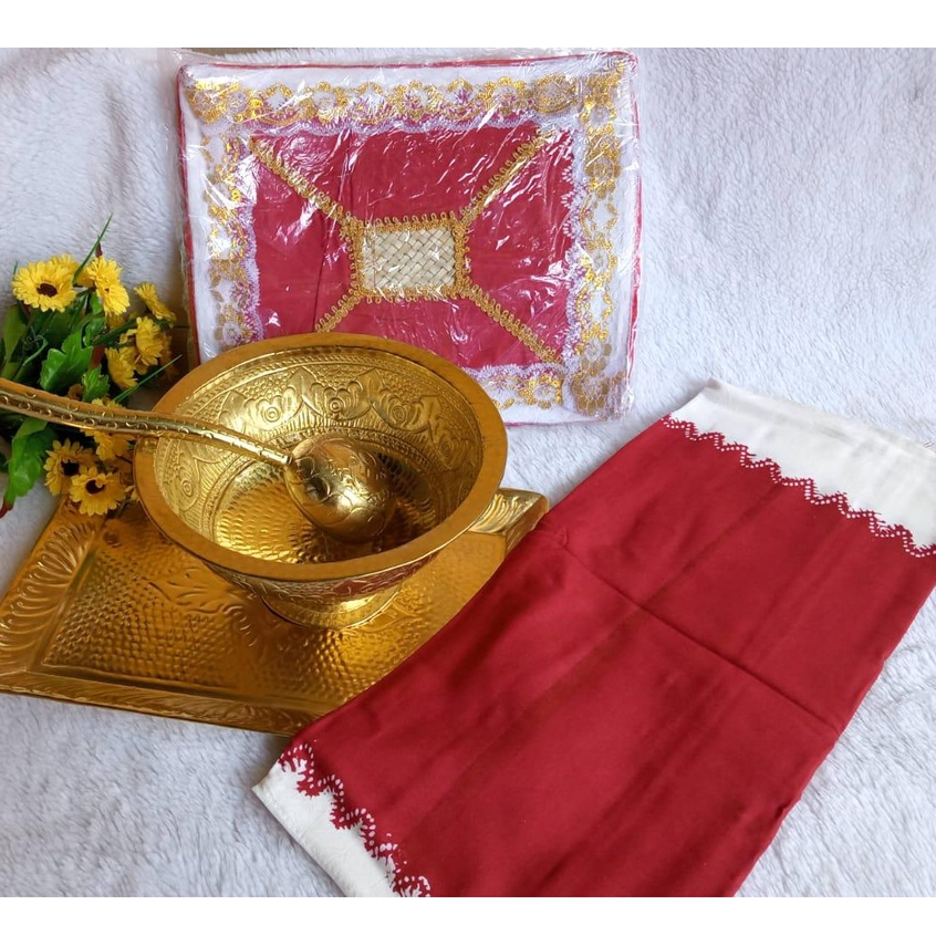 Set bokor panggih + kacar kucur + sindur