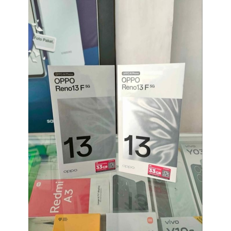 OPO RENO 13F 5G 12/256 SEGEL ORI NOREPACK GARANSI RESMI
