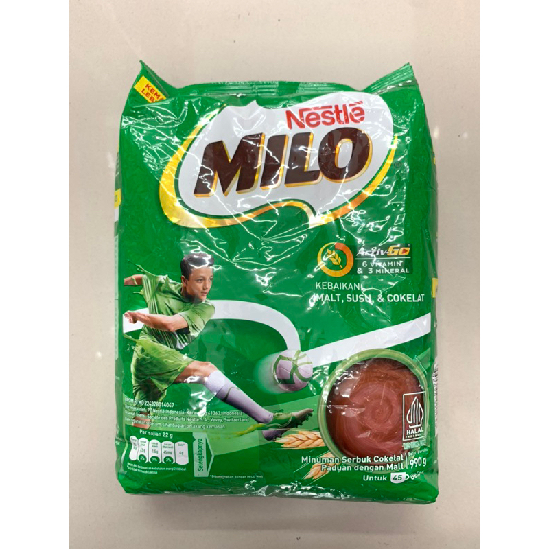 MILO SUSU BUBUK & SACHET 3in 1 1kg/990gr