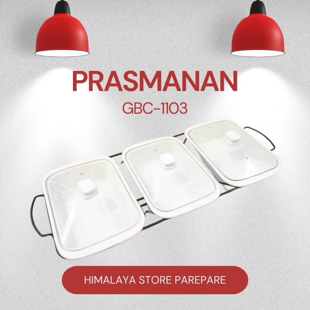 PRASMANAN TRIPLE KERAMIK HOMELINE GANDENG 3 GBC-1103 PUTIH